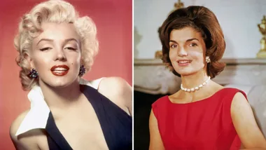 Marilyn Monroe and Jackie Kennedy