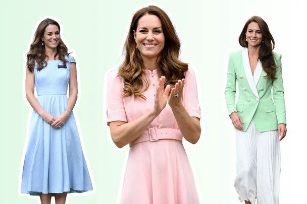 Kate Middleton attending Wimbledon over the years