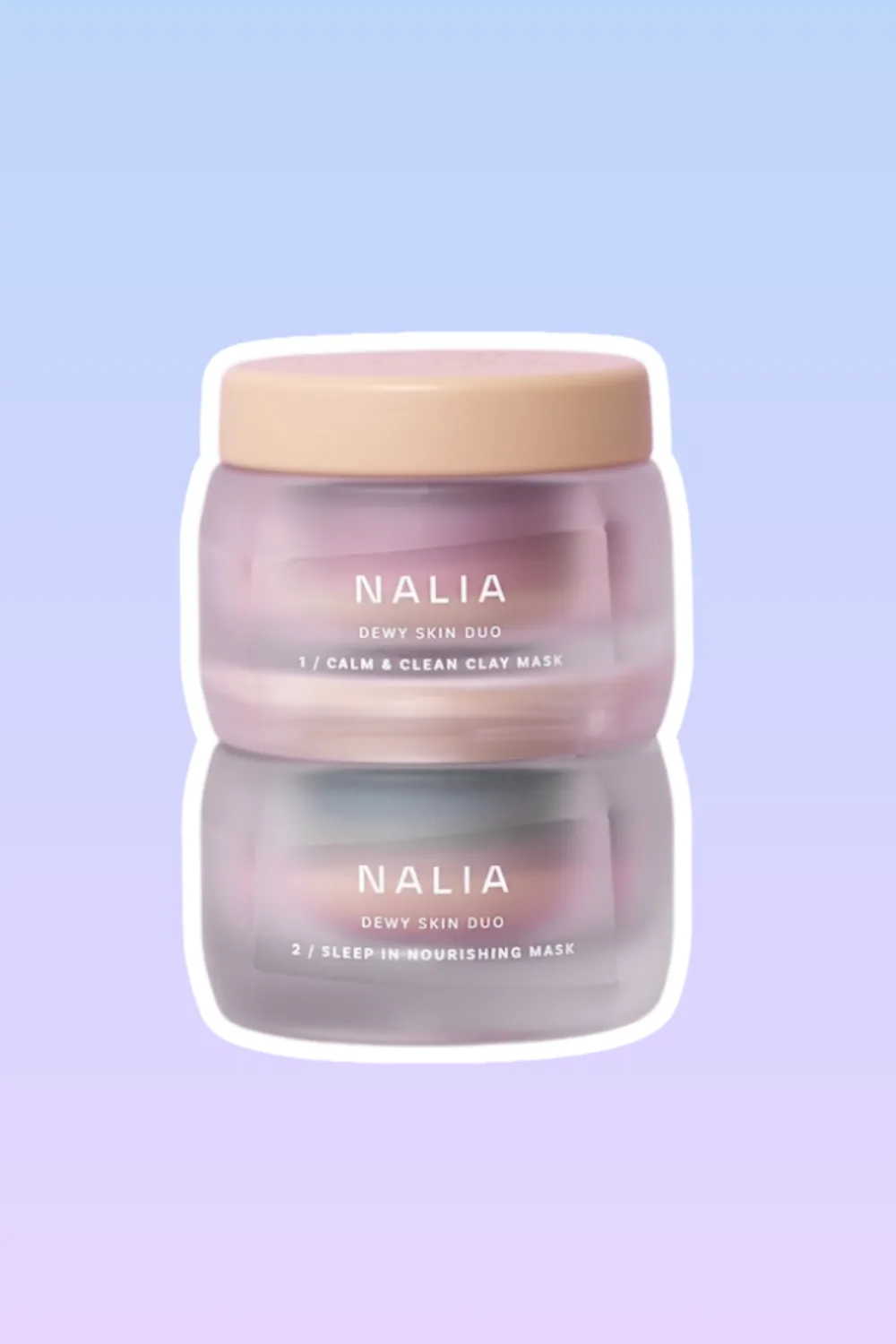 nalia skin dewy duo face mask