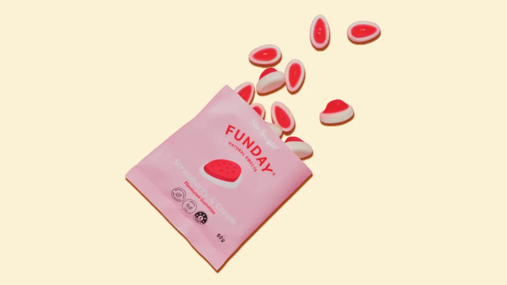 strawberry and cream gummies