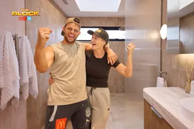 Every room Britt and Taz have renovated on The Block