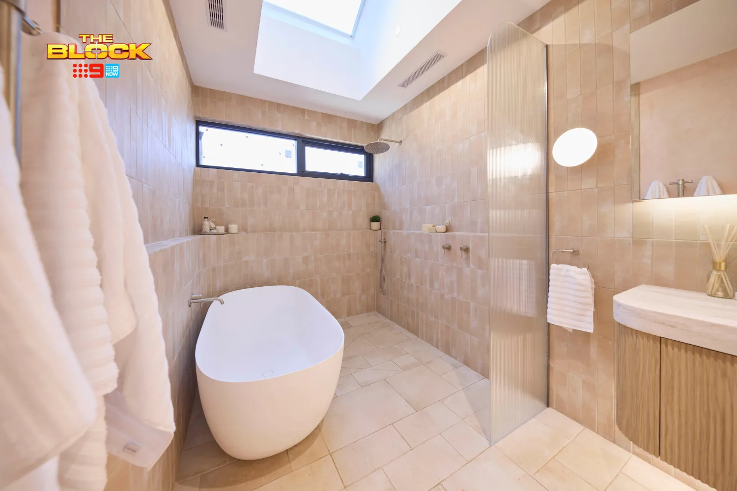 The Block Britt and Taz bathrooms 