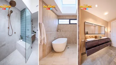The Block bathrooms 2025