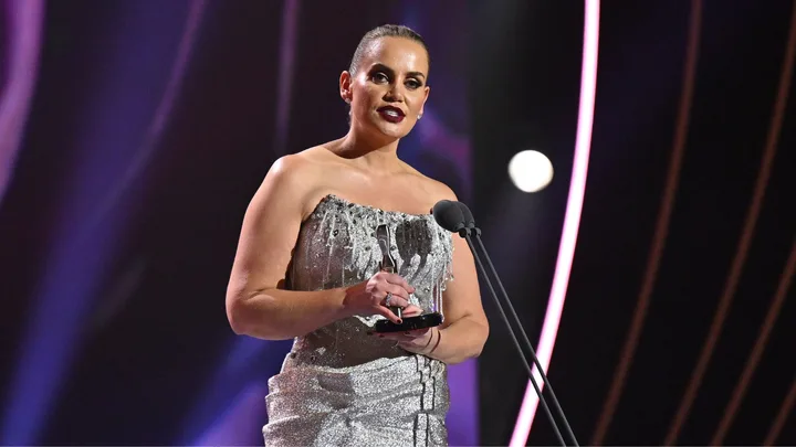 Jelena Dokic dedicates her Logie award to “victims and survivors”