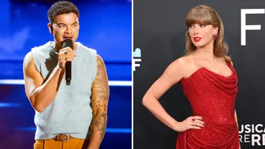 Guy Sebastian and Taylor Swift
