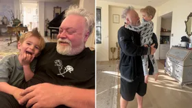 The cutest photos of Kyle Sandilands & Tegan Kynaston&rsquo;s son Otto