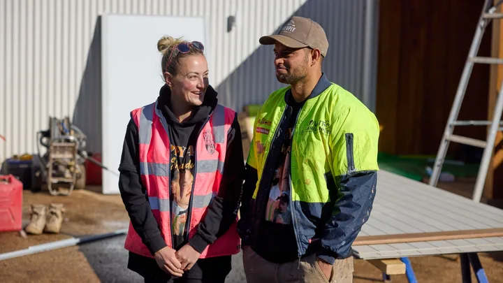 Britt and Taz The Block