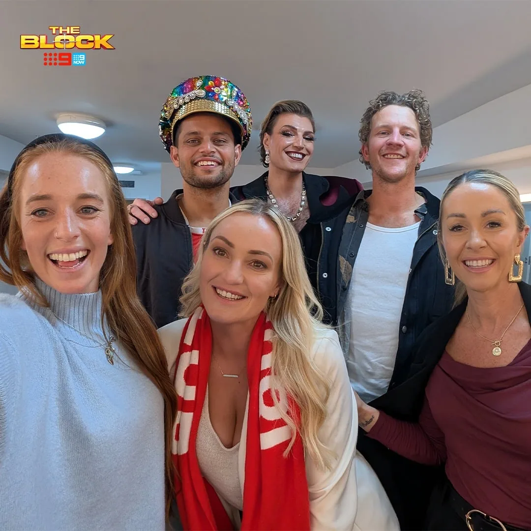 Emma and Ben, Britt and Taz, Alicia and Reuben Kaye the block roast