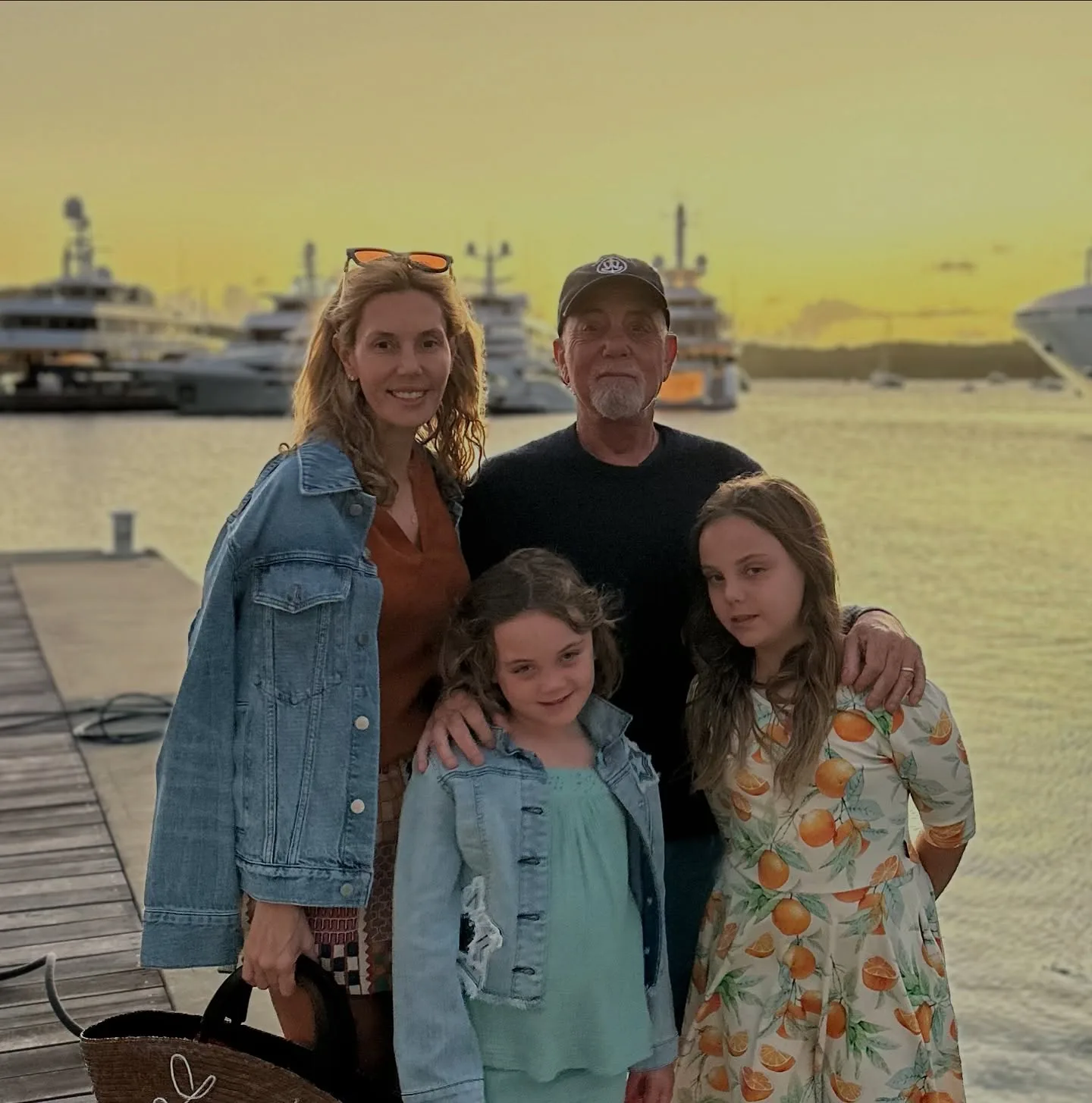 Billy Joel wife Alexa with their daughters