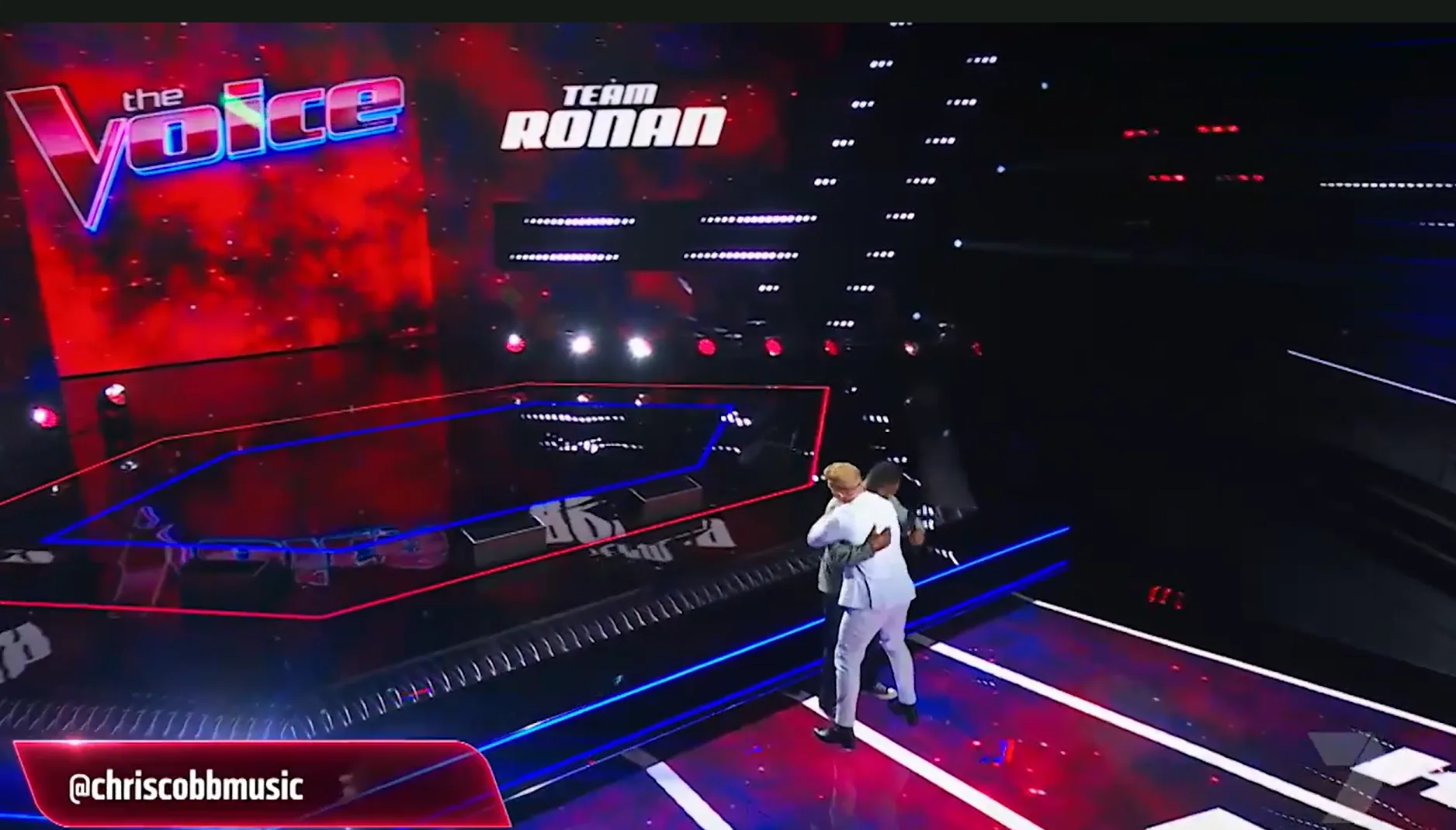 Chris Cobb Ronan Keating The Voice Australia family