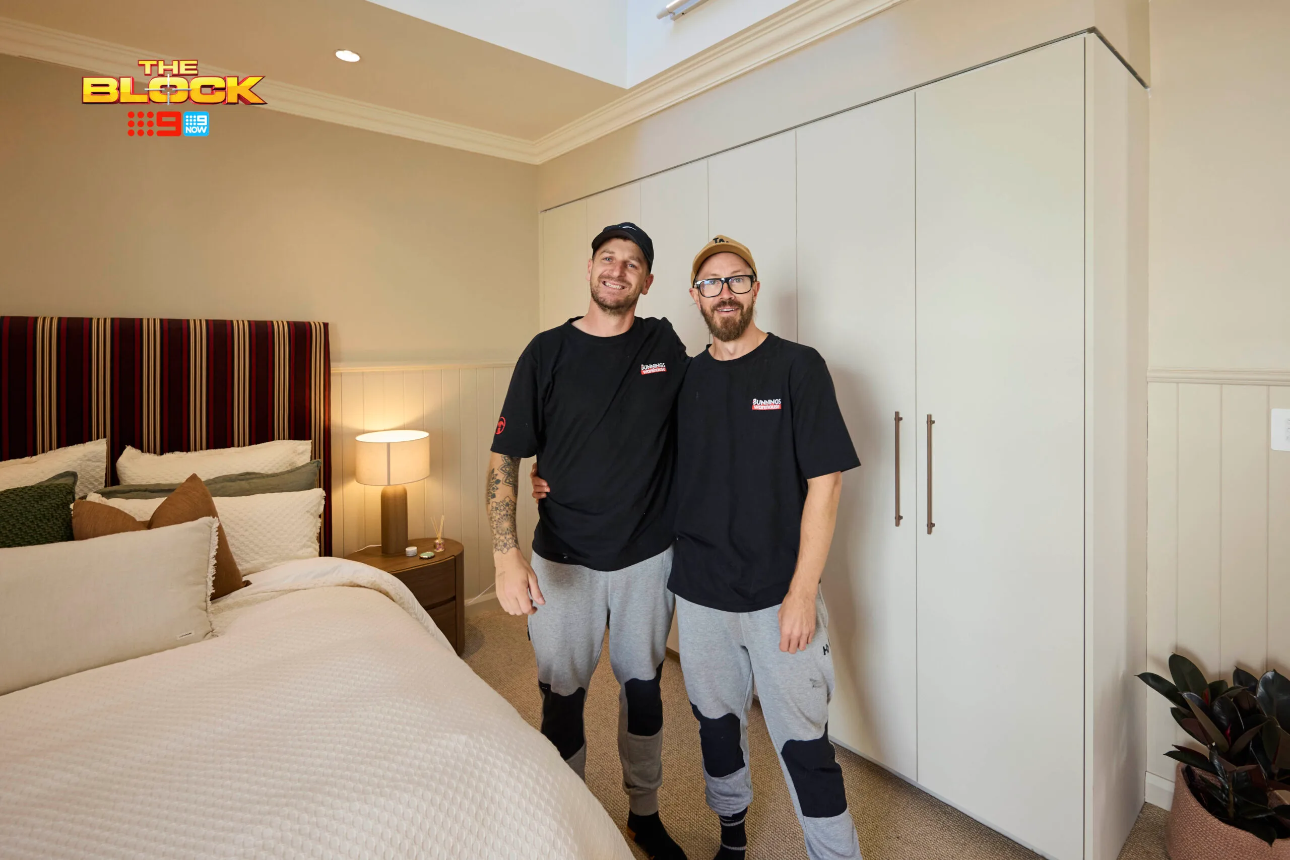 Robby and Mat The Block 2025 kids bedrooms 