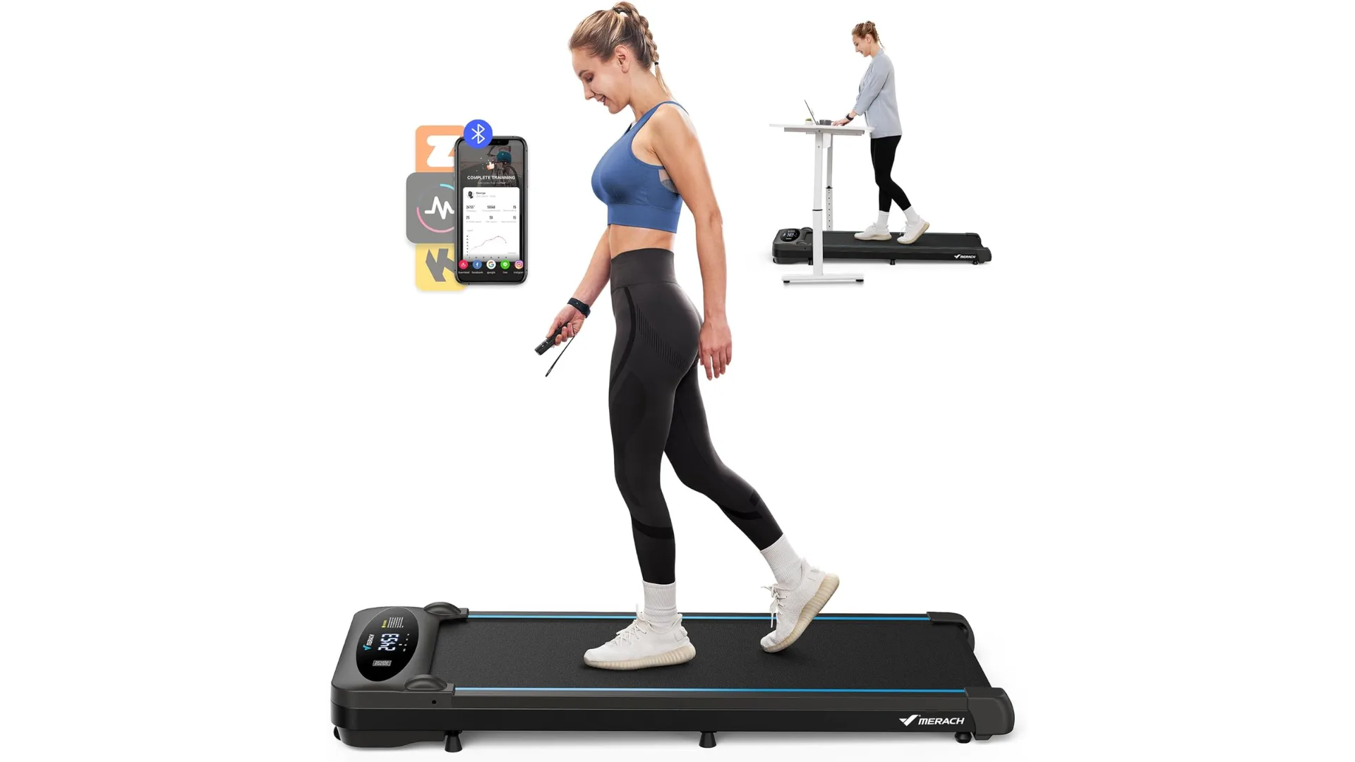 MERACH Walking Pad Treadmill