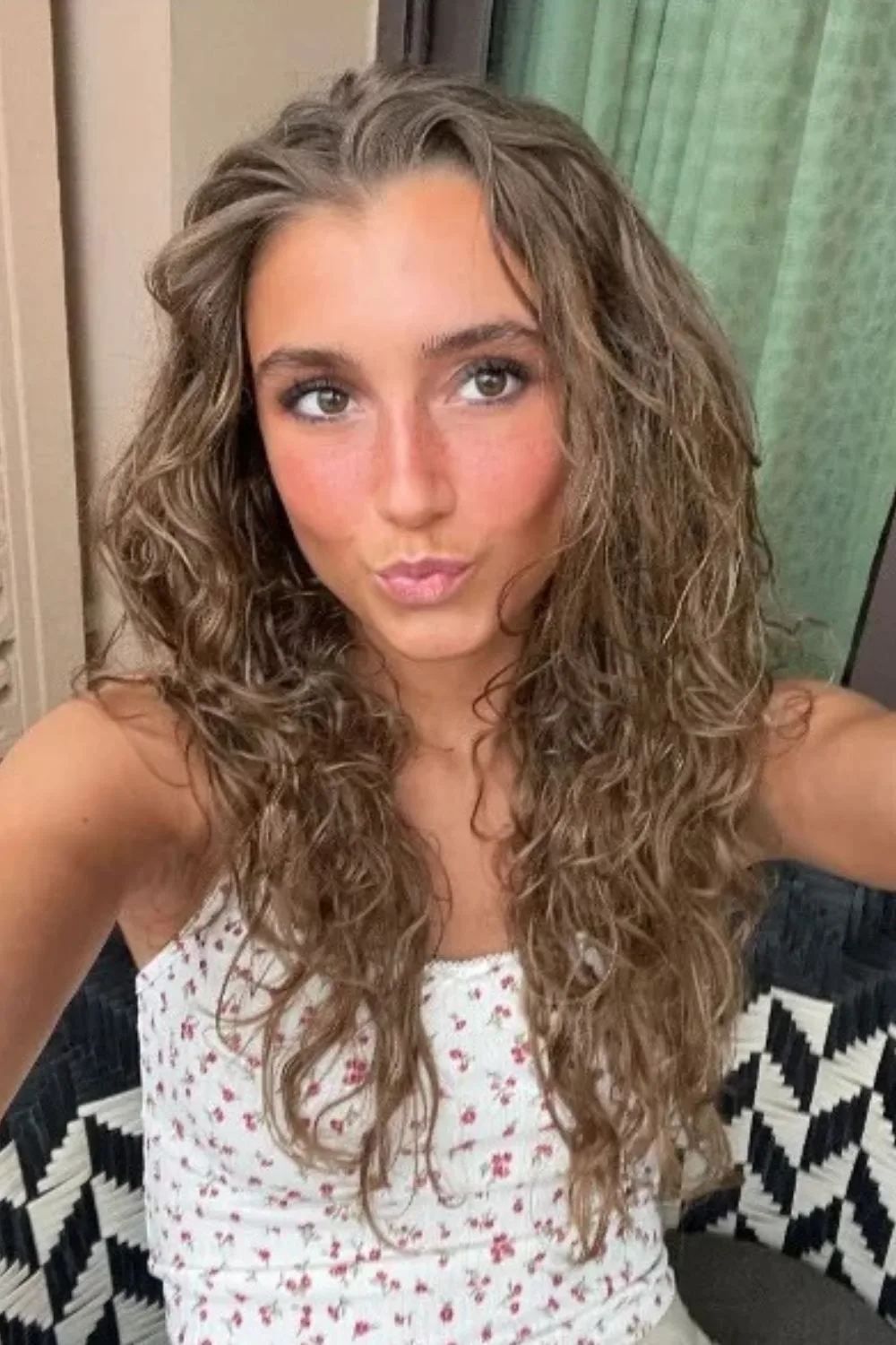A selfie of Emma Nygaard