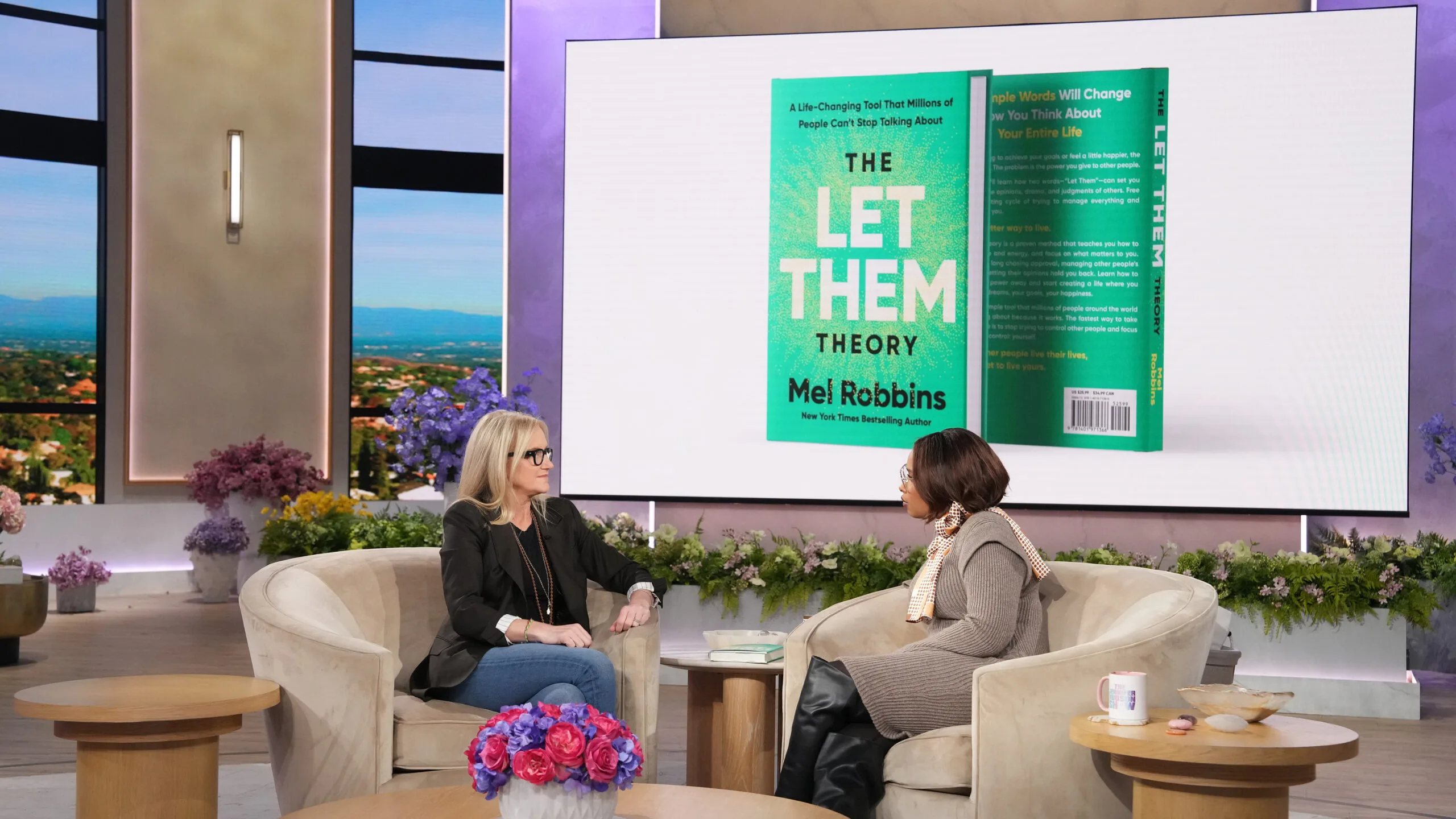 Mel Robbins and Jennifer Hudson