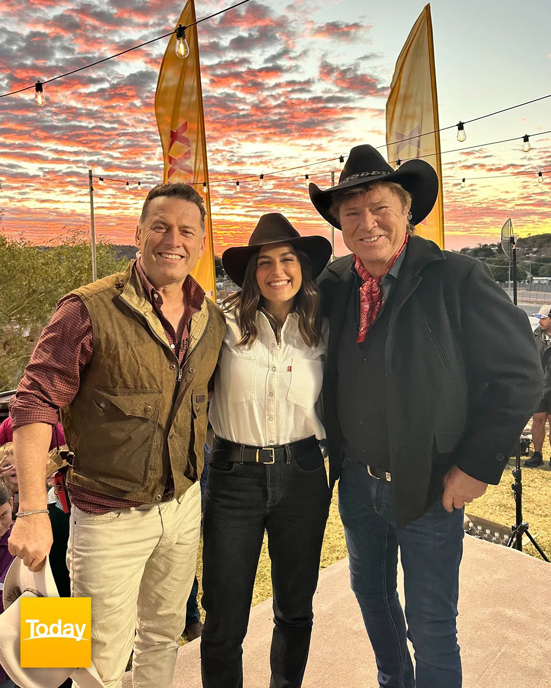 Karl Stefanovic, Sarah Abo, Richard Wilkins