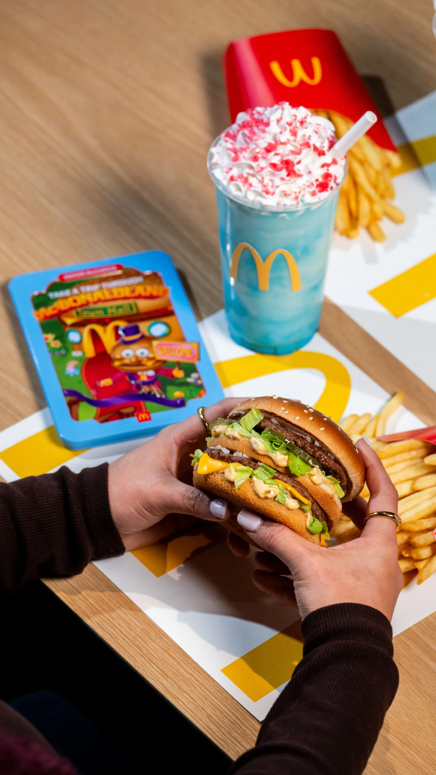 McDonaldland Meal with a Big Mac