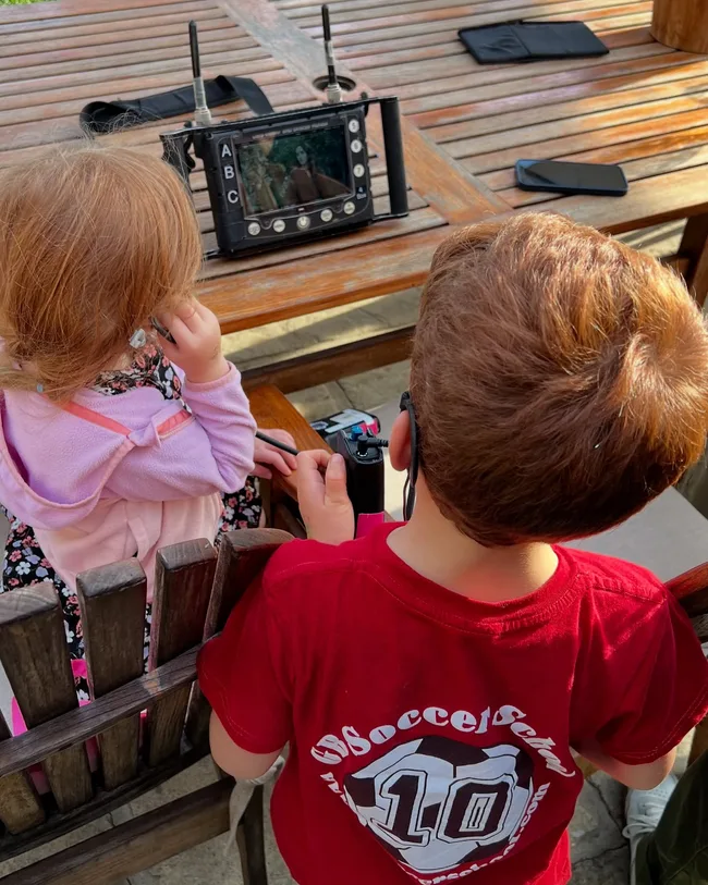 Princess Lilibet and Archie on With Love, Meghan Netflix set