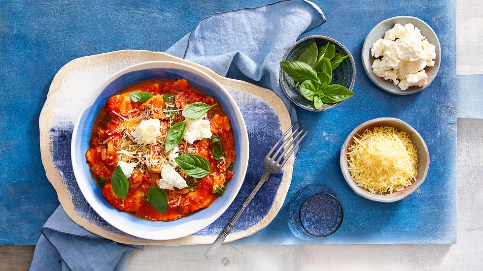 Spicy Tomato and Mushroom Agnolotti