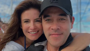 Ada Nicodemou and James Stewart share exciting family news!