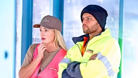 EXCLUSIVE: The Block&rsquo;s Britt and Taz hint at secret feud with Marty Fox