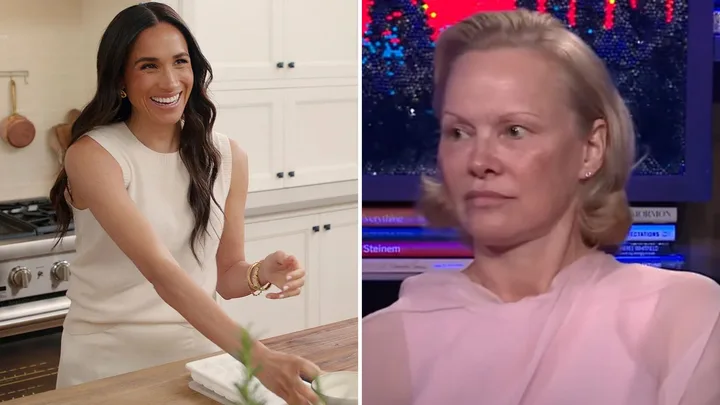meghan markle pamela anderson