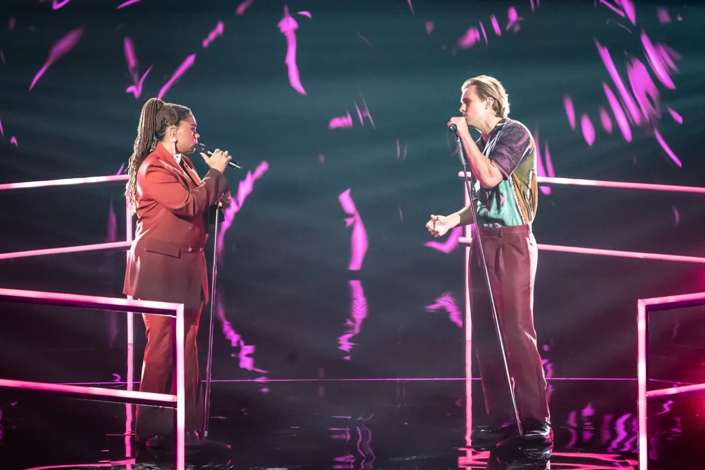 Hunter and Cle The Voice Australia 2025