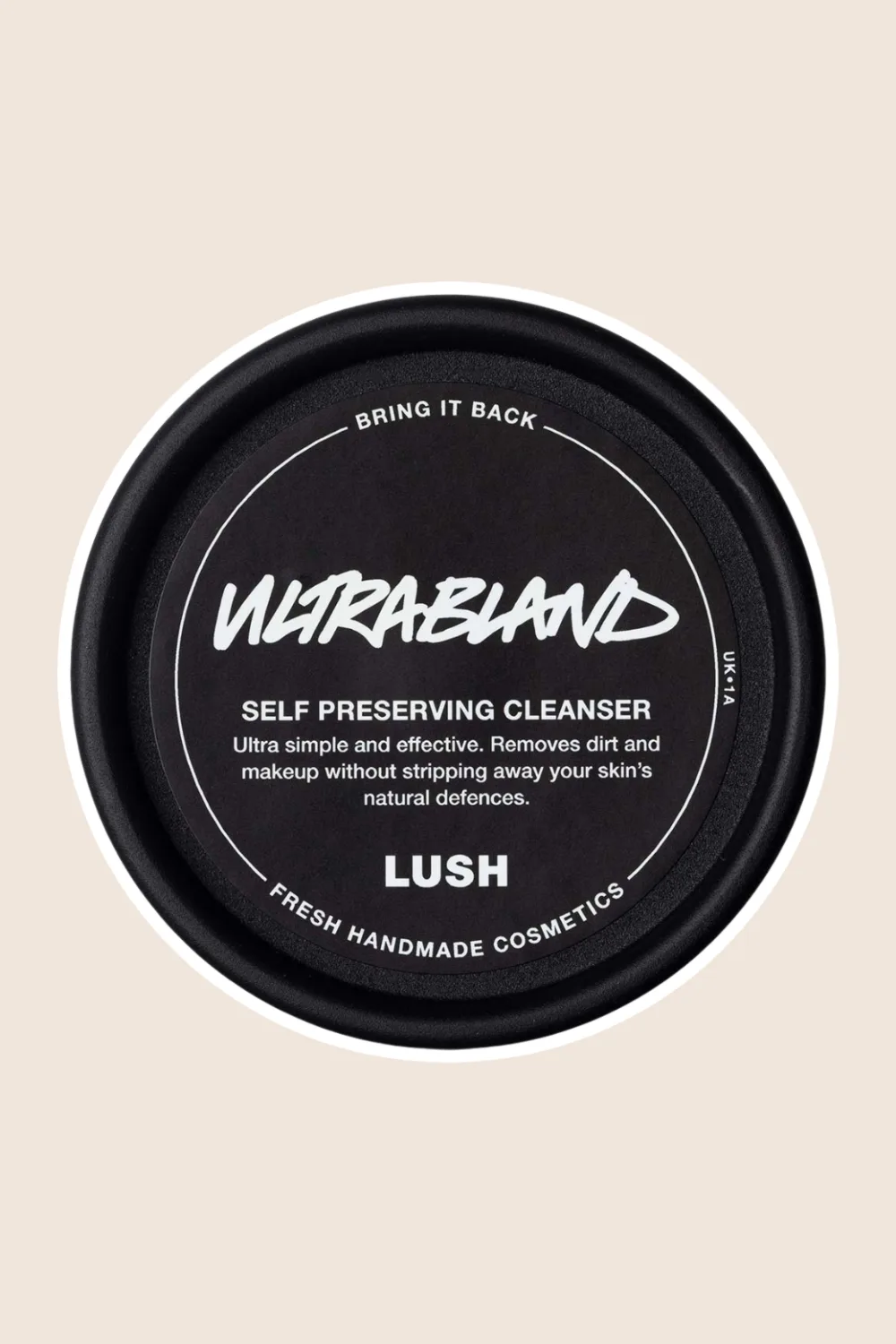 lush ultrabland cleanser 