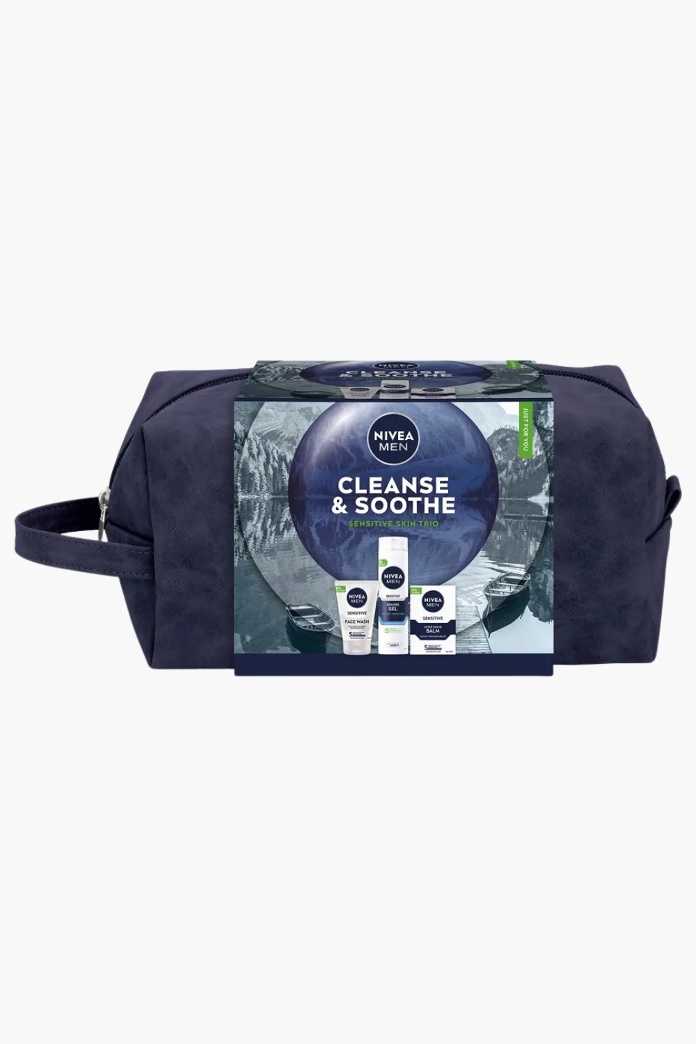 Nivea Men Cleanse & Soothe Sensitive Skin Trio Gift Bag 
