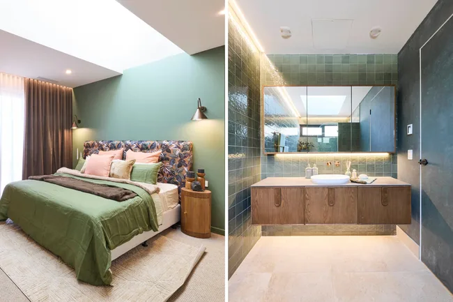 Emma and Ben Guest Suite the block 2025