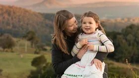 Bindi Irwin with daughter Grace