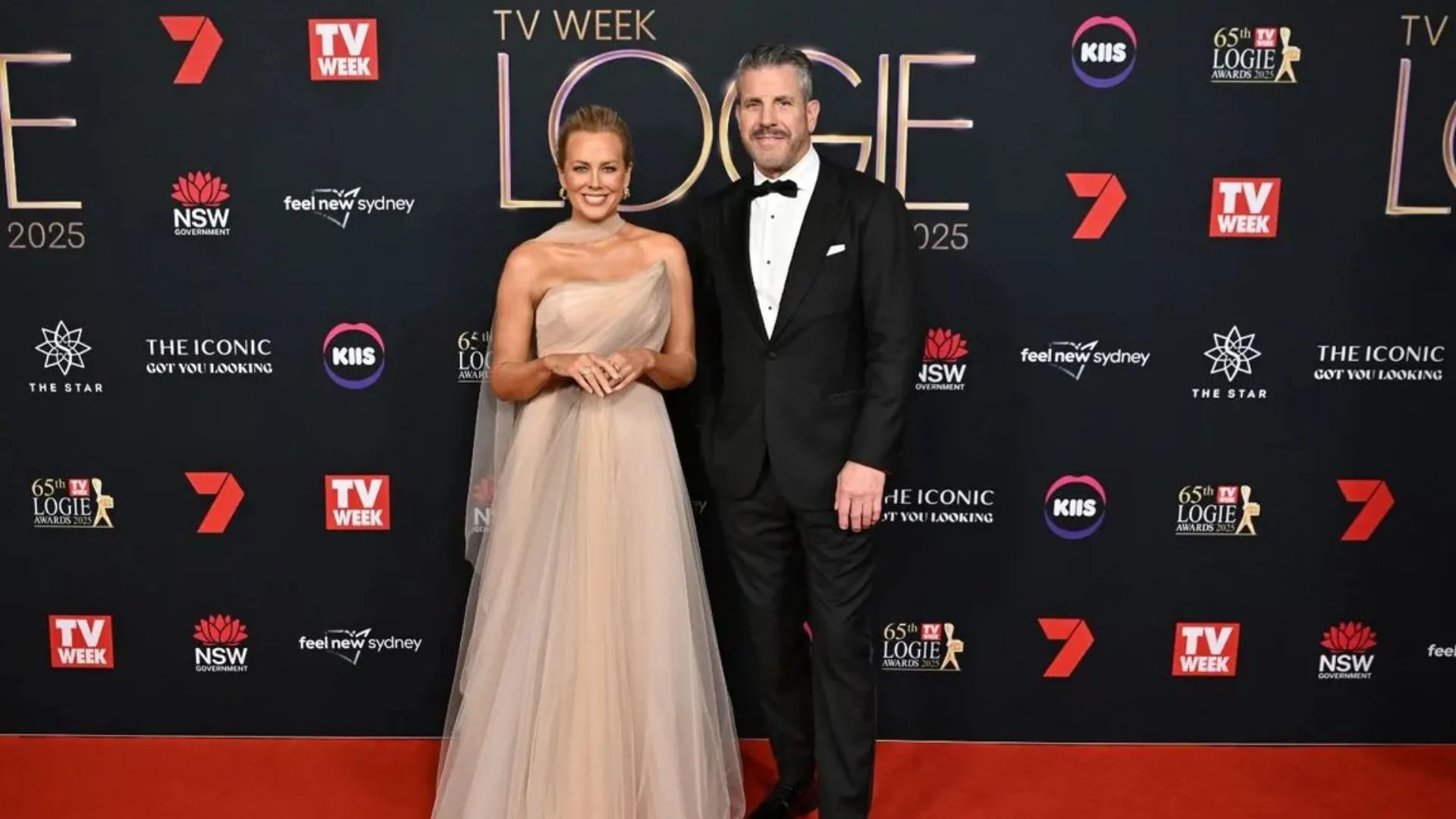 The Golden Bachelor Barry Myrden and Samantha Armytage