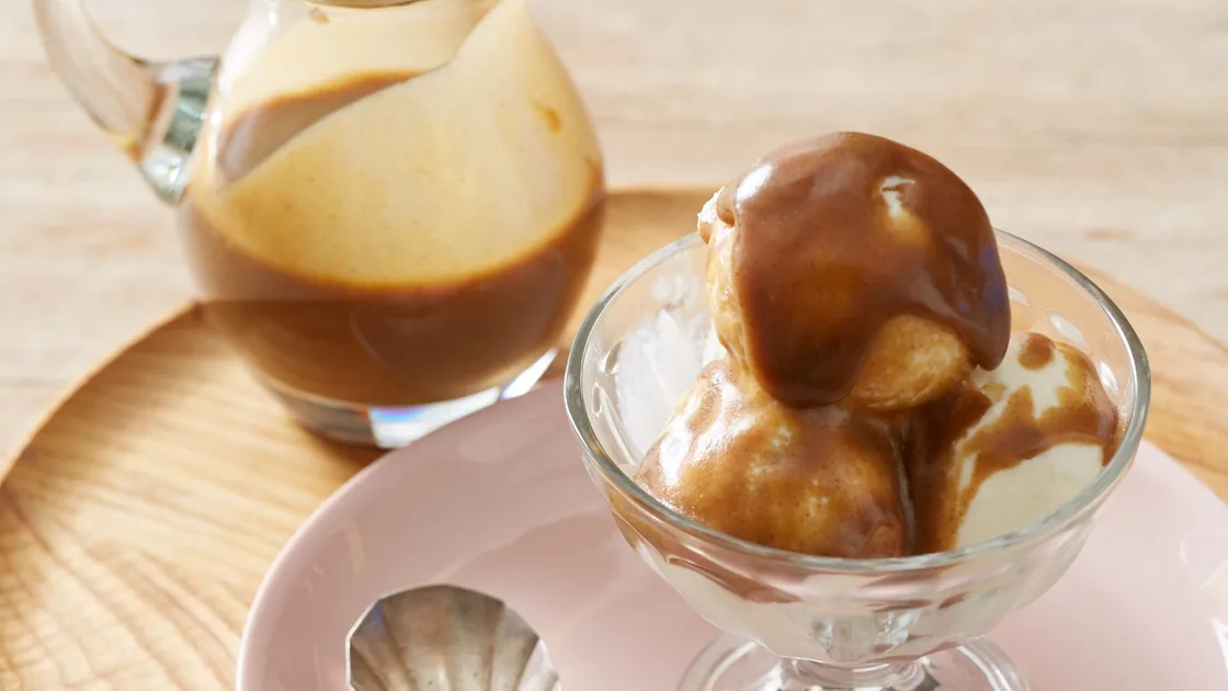 Our Gingerbread Caramel Sauce only takes 10 minutes to whip up | New Idea