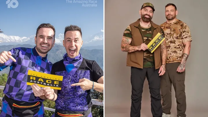 Luke and Scott and Dan and Nat Middleton The Amazing Race Australia