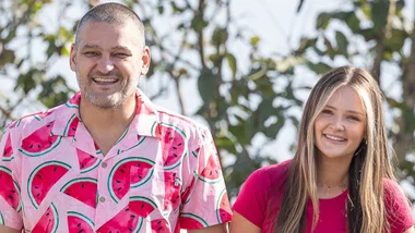 Brendan and Leni Fevola The Amazing Race Australia