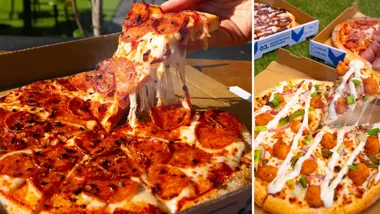 Domino's Flavours of Australia range