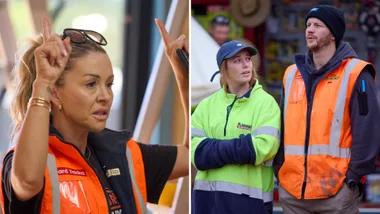 Alicia Emma and Ben The Block 2025