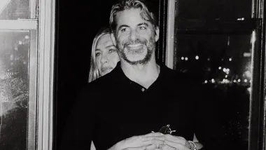 Jennifer Aniston and boyfriend Jim Curtis