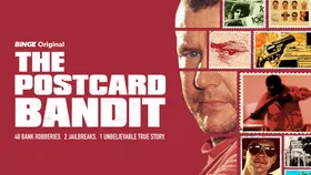 The Postcard Bandit documentary poster