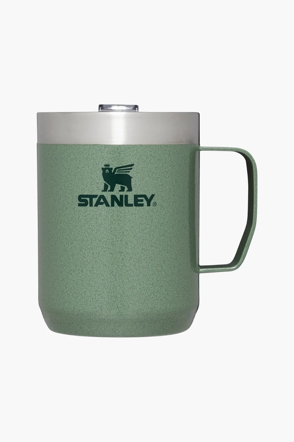 green stanley camp mug 