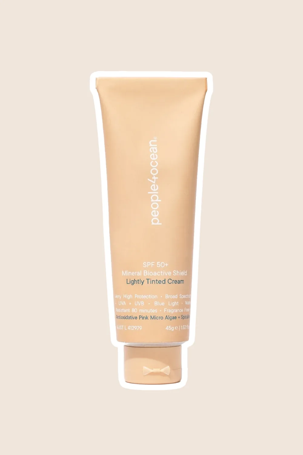 people4ocean lightly tinted mineral cream with SPF 