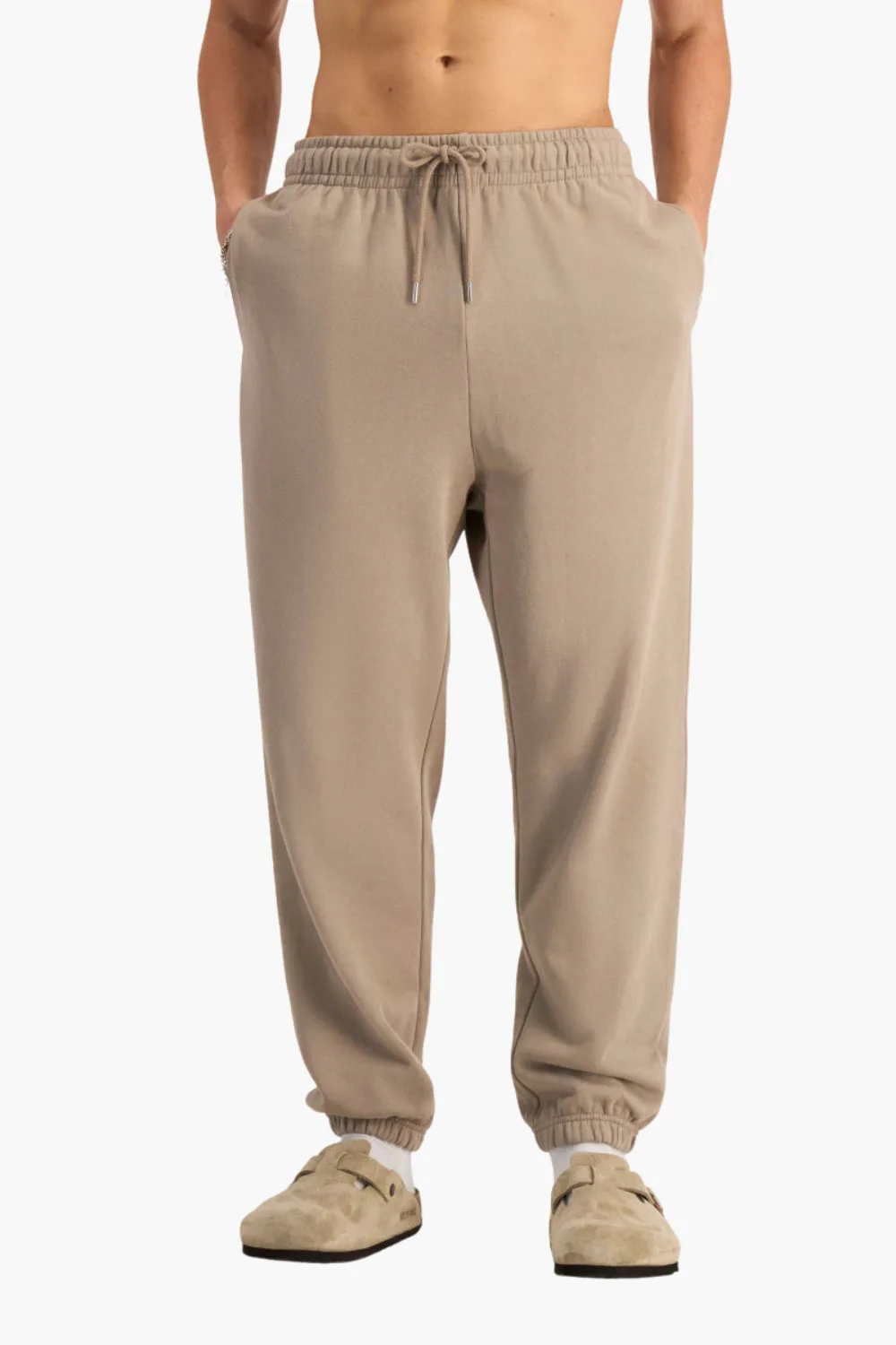 bonds biege mens trackpants 