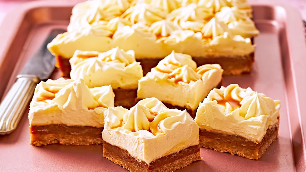 Caramel Latte Slice