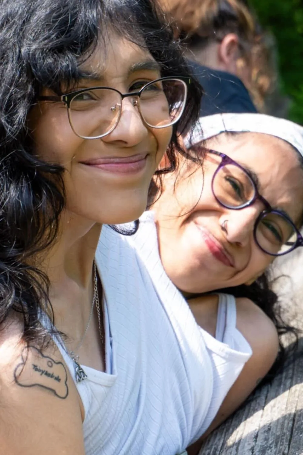 Carmen and Lupita Andrade
