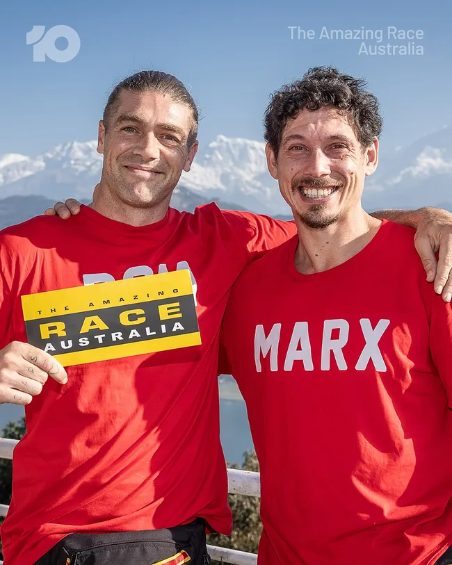 Dominic Di Tommaso Marx Marsters The Amazing Race Australia