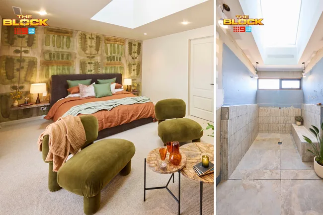 Robby and Mat Guest suite The Block 2025 week 8