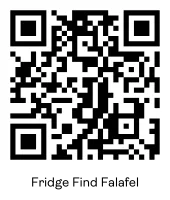QR code for Fridge Find Falafel recipe