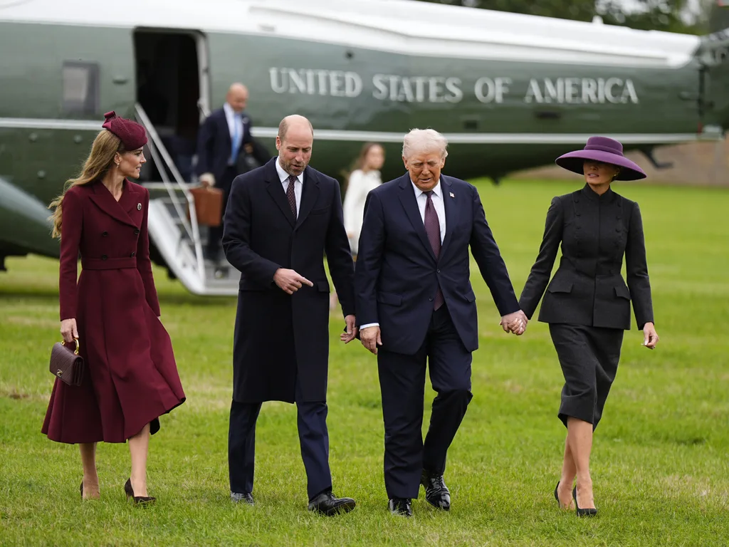 Kate Middleton Prince William Donald Trump
