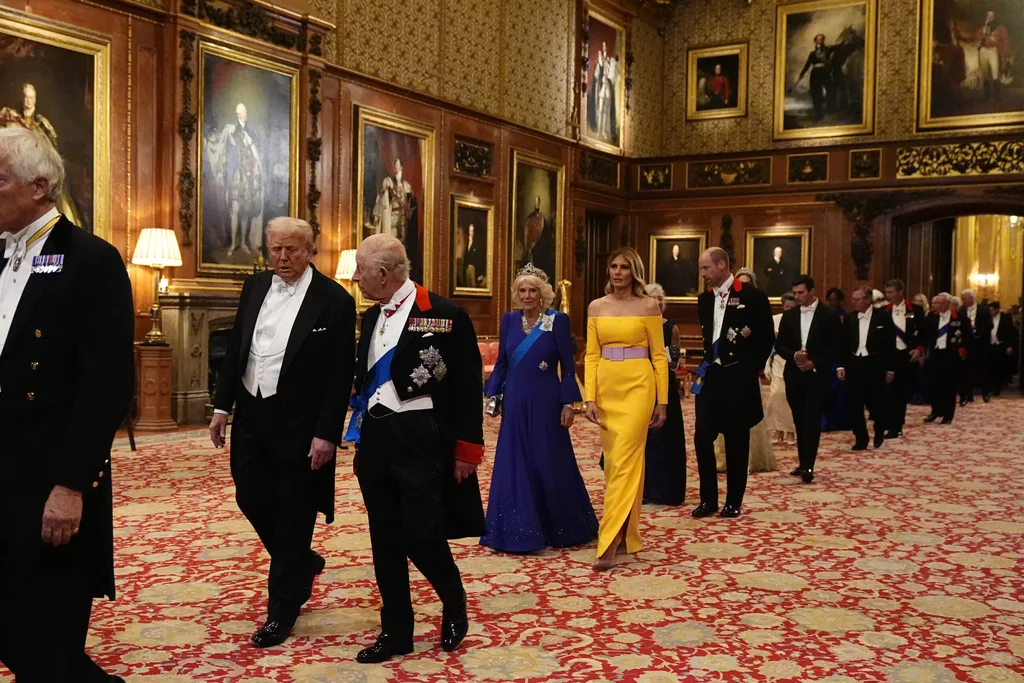 Royal State Banquet for Donald and Melania Trump September 17, 2025