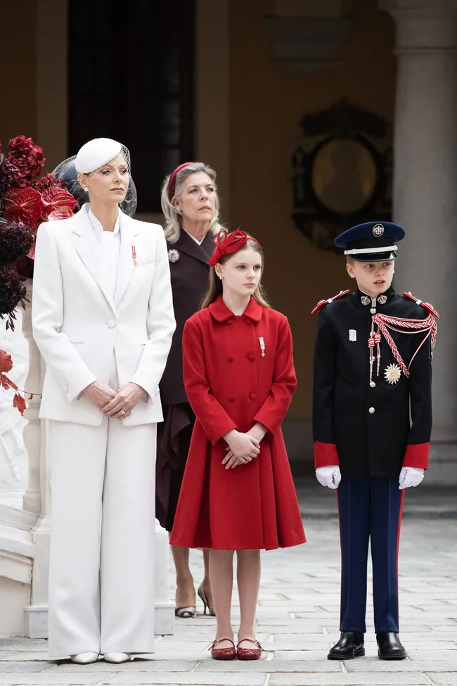 Princess Charlene and her children