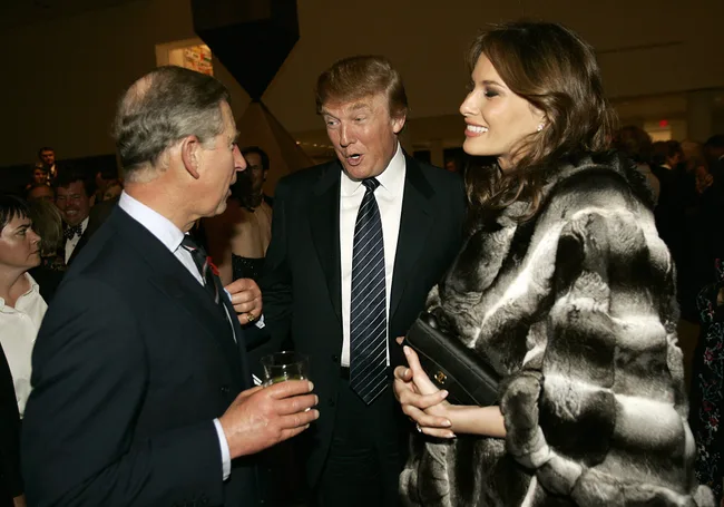 Donald Trump King Charles